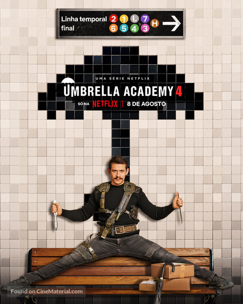 &quot;The Umbrella Academy&quot; - Portuguese Movie Poster