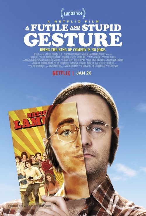 A Futile &amp; Stupid Gesture - Movie Poster