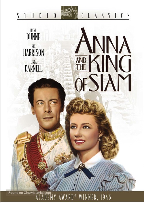 Anna and the King of Siam - DVD movie cover