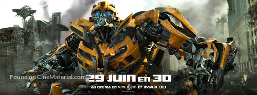 Transformers: Dark of the Moon - French Movie Poster