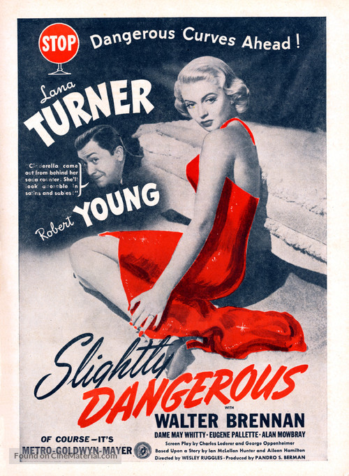 Slightly Dangerous - Movie Poster
