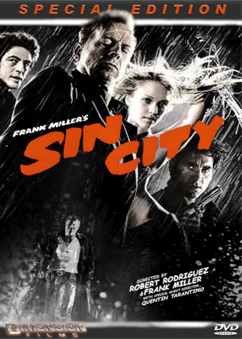 Sin City - Belgian Movie Cover