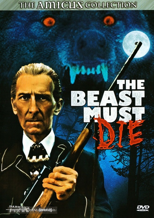 The Beast Must Die - DVD movie cover