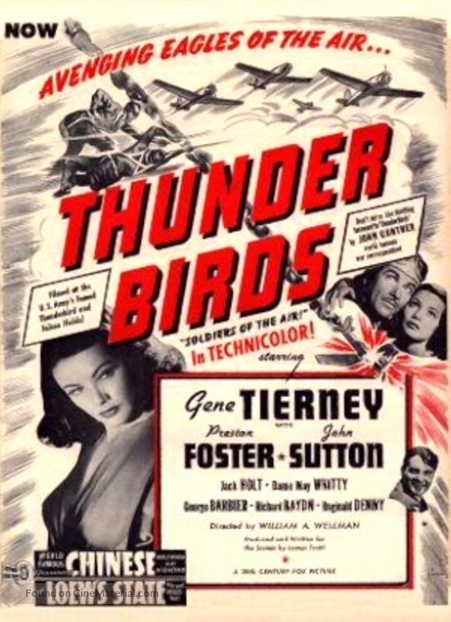 Thunder Birds - poster