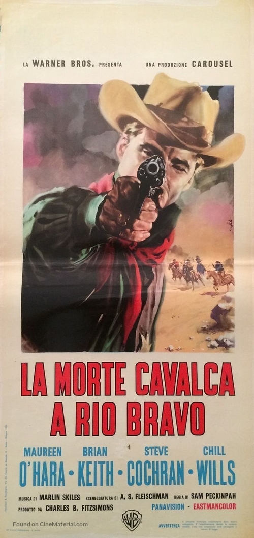 The Deadly Companions - Italian Movie Poster