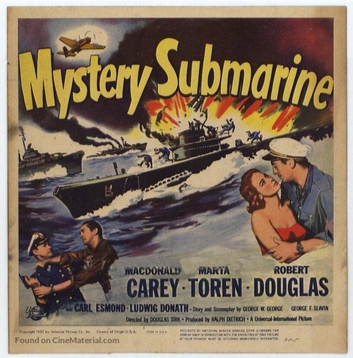Mystery Submarine - Movie Poster