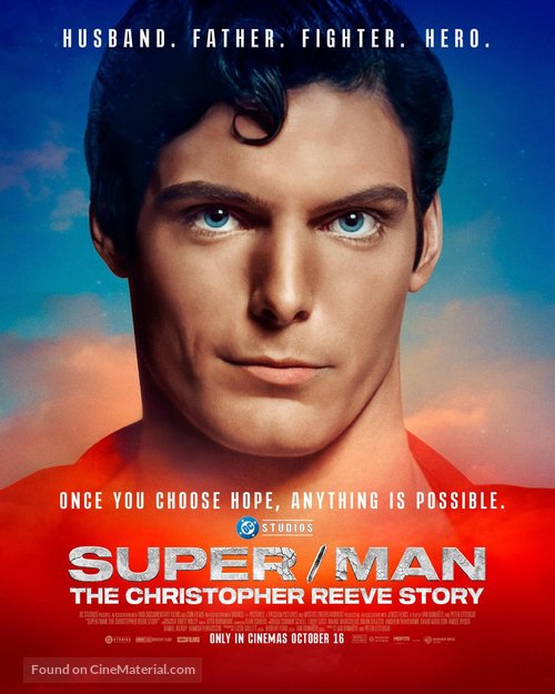 Super/Man: The Christopher Reeve Story - International Movie Poster