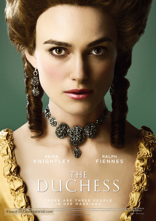 The Duchess - Norwegian Movie Poster