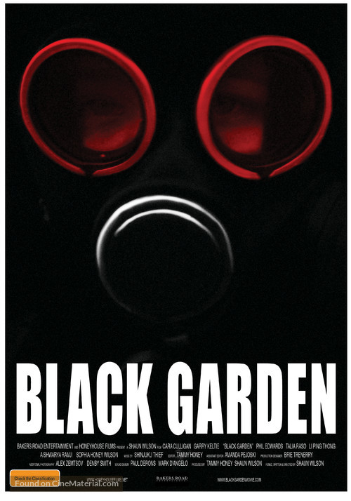 Black Garden - Australian Movie Poster