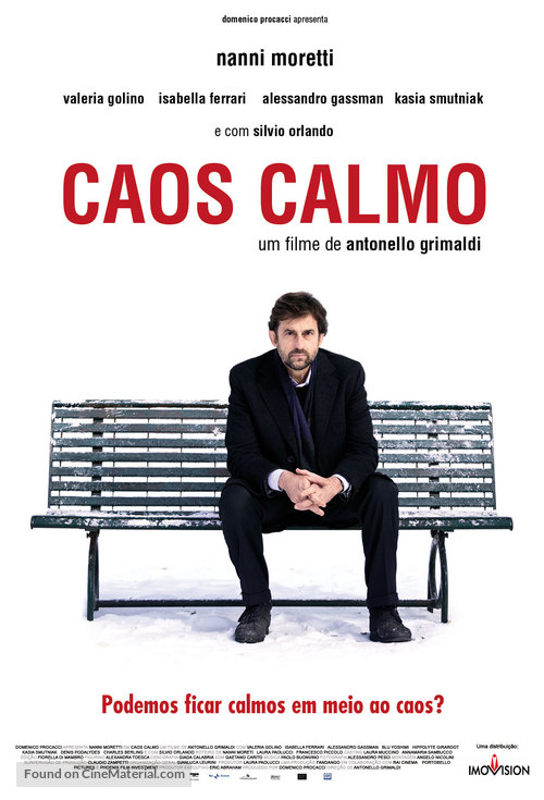 Caos calmo - Brazilian Movie Poster