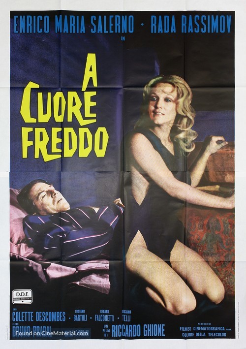 A cuore freddo - Italian Movie Poster