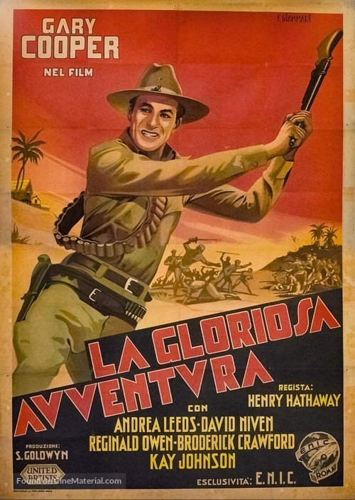 The Real Glory - Italian Movie Poster