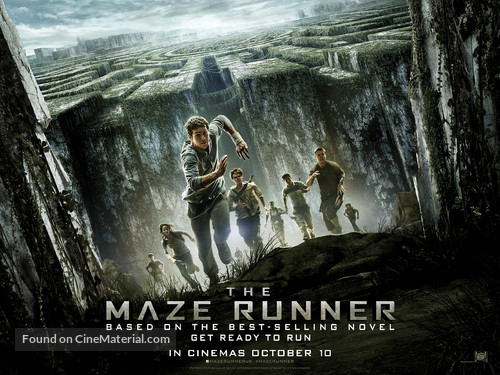 The Maze Runner - British Movie Poster