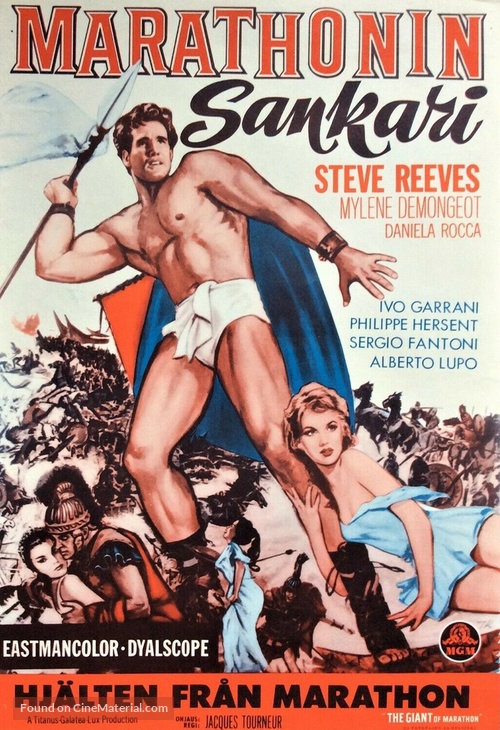 La battaglia di Maratona - Finnish Movie Poster