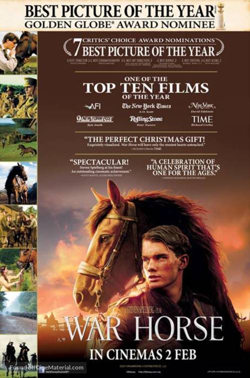 War Horse - Malaysian Movie Poster