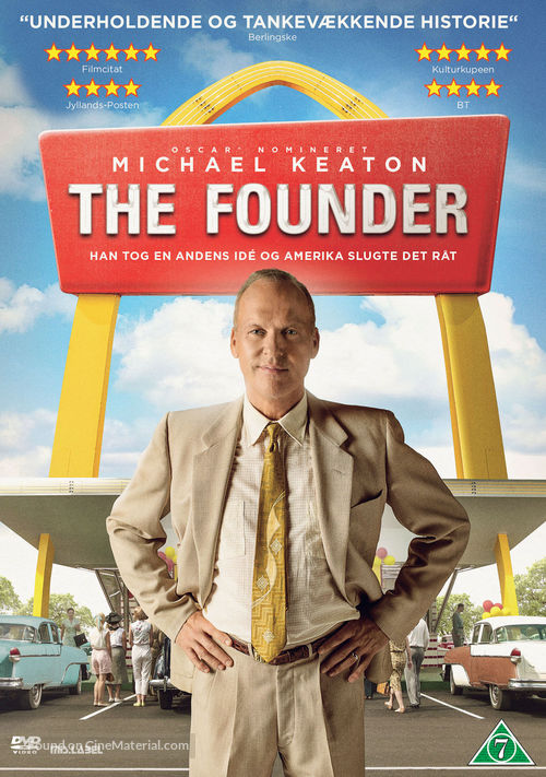 The Founder - Danish Movie Cover