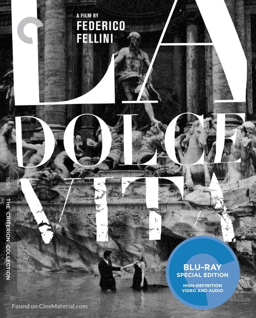La dolce vita - Blu-Ray movie cover
