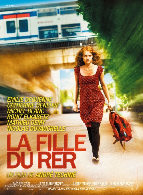 La fille du RER - French Movie Poster