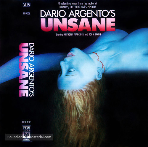 Tenebre - Movie Cover