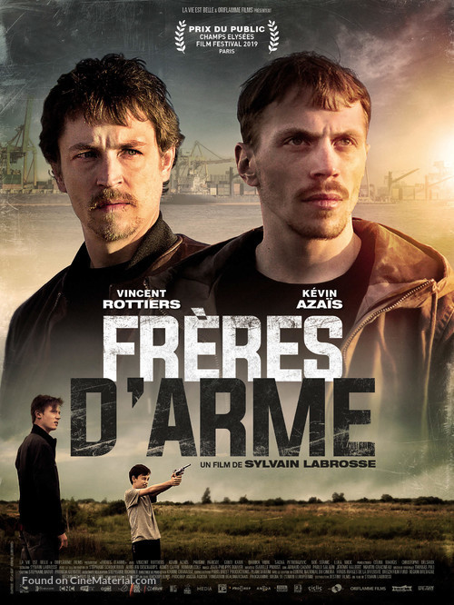 Fr&egrave;res d&#039;arme - French Movie Poster