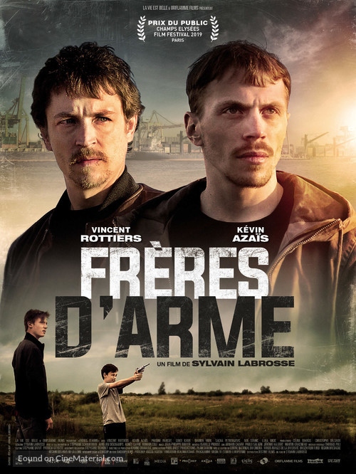 Fr&egrave;res d&#039;arme - French Movie Poster