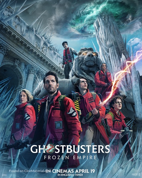 Ghostbusters: Frozen Empire - Indian Movie Poster