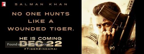 Tiger Zinda Hai - Indian Movie Poster