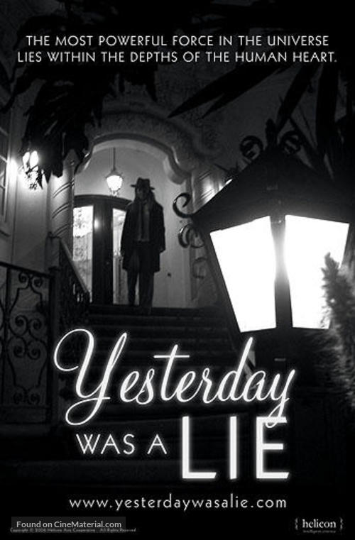 Yesterday Was a Lie - poster