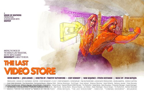 The Last Video Store - Canadian Movie Poster