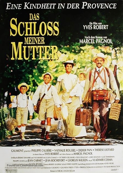 Ch&acirc;teau de ma m&eacute;re, Le - German Movie Poster