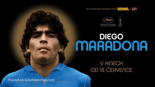 Diego Maradona - Czech Movie Poster