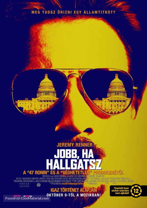 Kill the Messenger - Hungarian Movie Poster