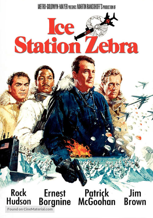 Ice Station Zebra - DVD movie cover