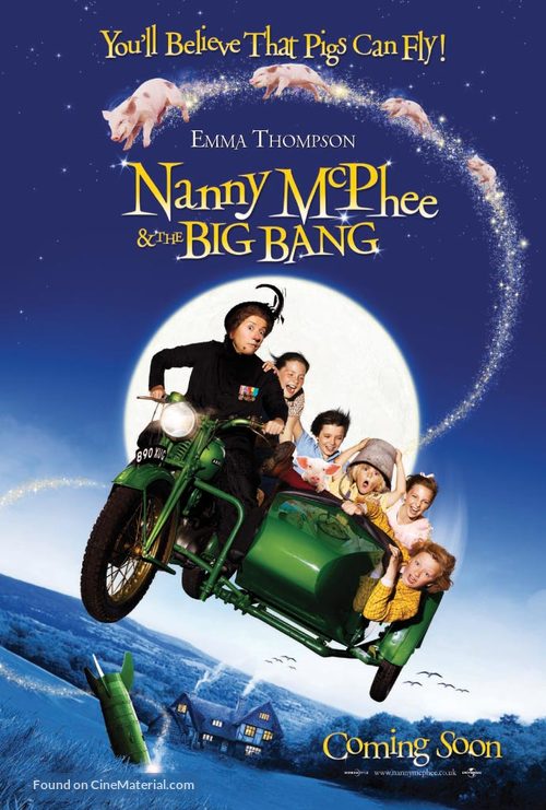 Nanny McPhee and the Big Bang - British Movie Poster