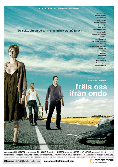Fri os fra det onde - Swedish Movie Poster