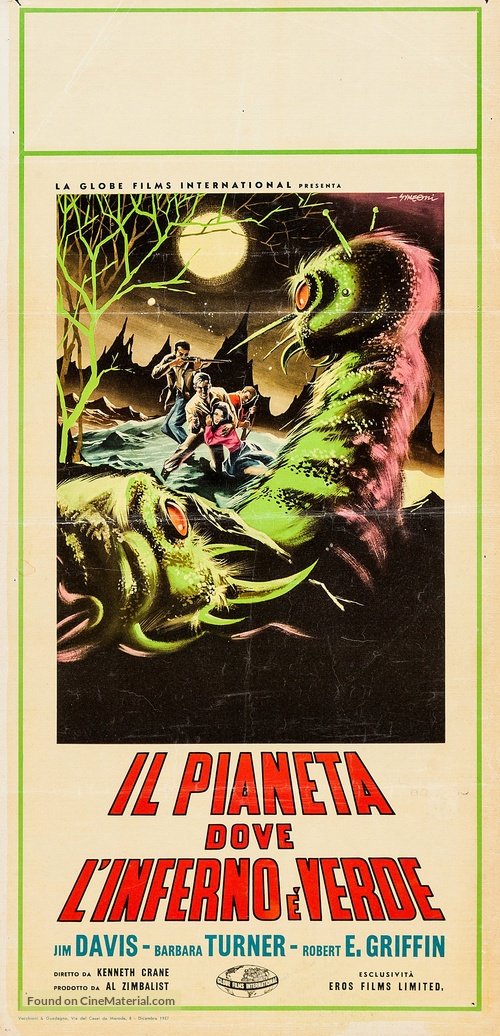 Monster from Green Hell - Italian Movie Poster