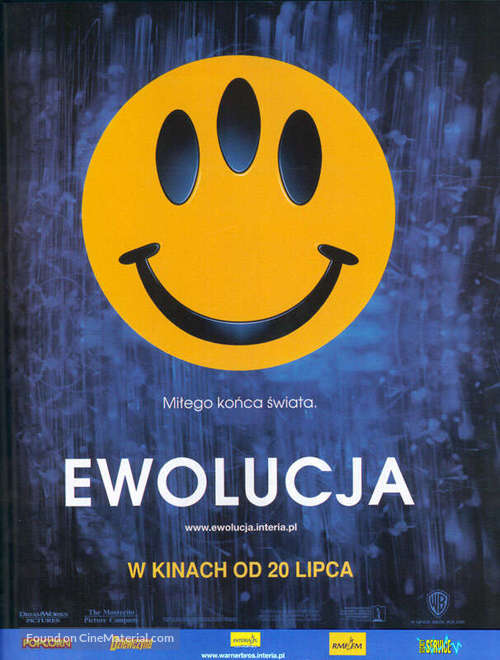 Evolution - Polish Movie Poster