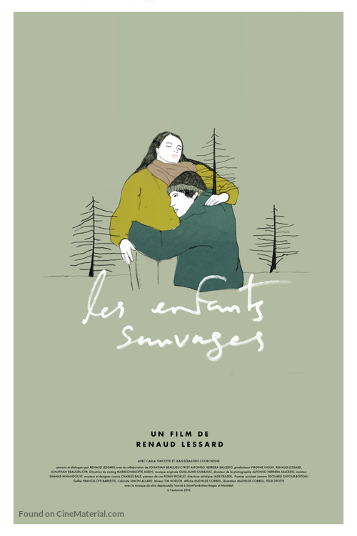 Les enfants sauvages - Canadian Movie Poster