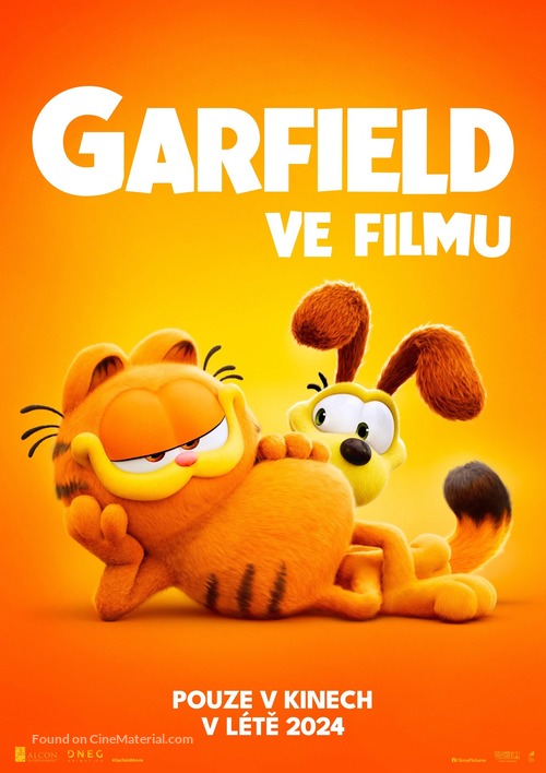 The Garfield Movie - Czech Movie Poster