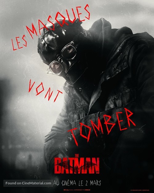 The Batman - French Movie Poster