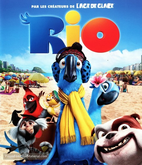 Rio - French Blu-Ray movie cover