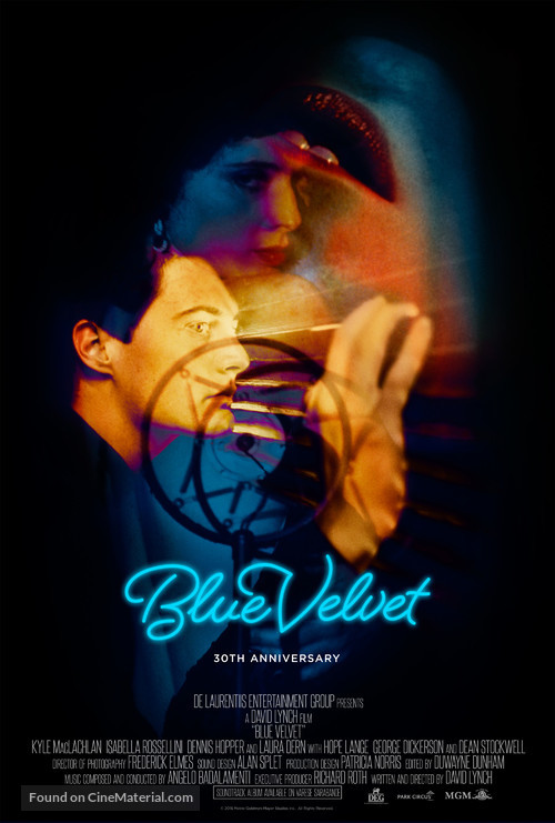 Blue Velvet - British Movie Poster
