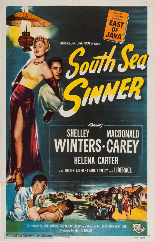 South Sea Sinner - Movie Poster