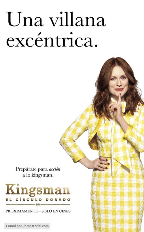 Kingsman: The Golden Circle - Argentinian Movie Poster