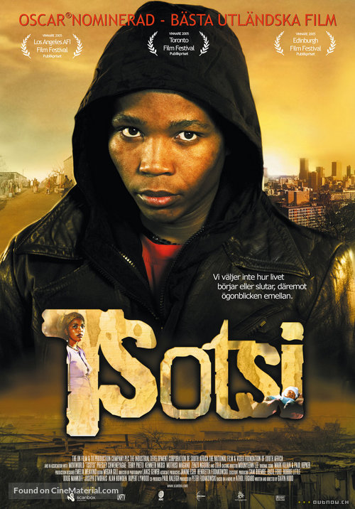 Tsotsi - Swedish Movie Poster