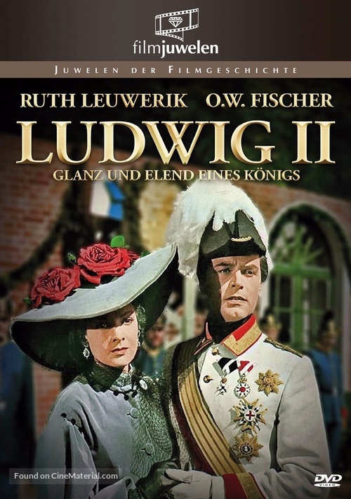 Ludwig II: Glanz und Ende eines K&ouml;nigs - German DVD movie cover