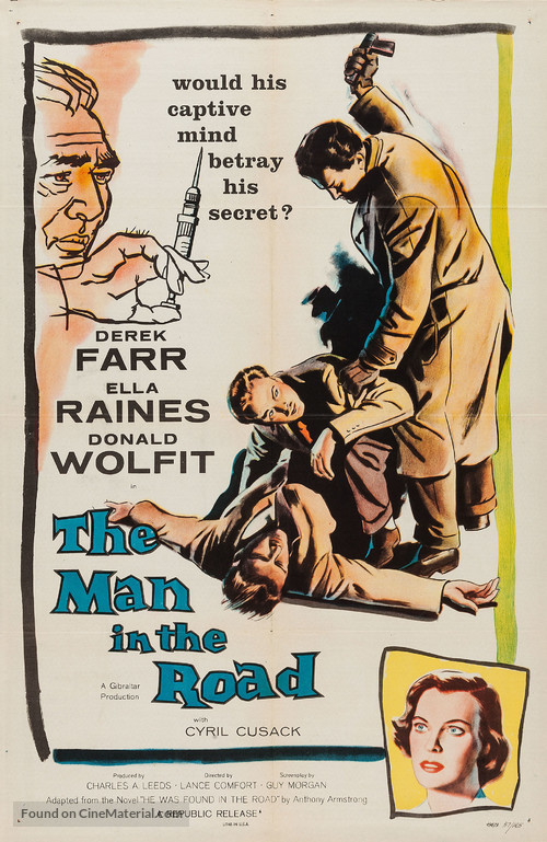 The Man in the Road - Movie Poster