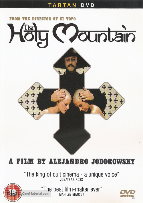 The Holy Mountain - British DVD movie cover