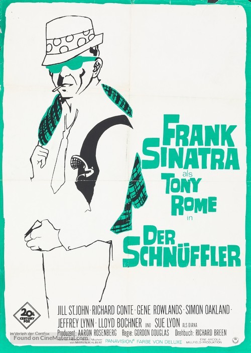Tony Rome - German Movie Poster