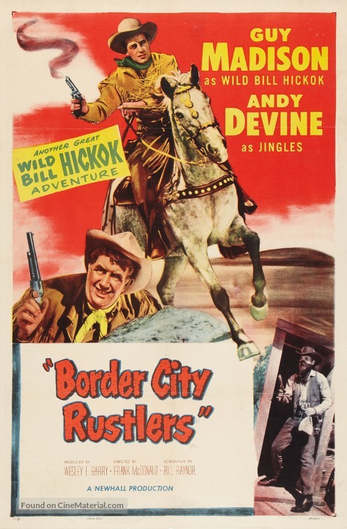 Border City Rustlers - Movie Poster